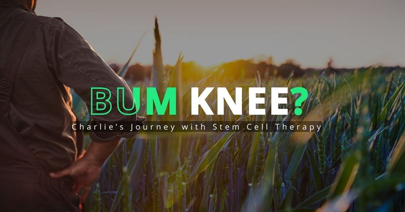 A Breakthrough for Knee Pain: Charlie’s Stem Cell Results