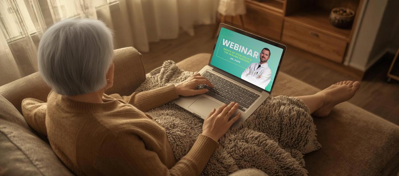 woman sitting on couch with feet propped up looking at a laptop